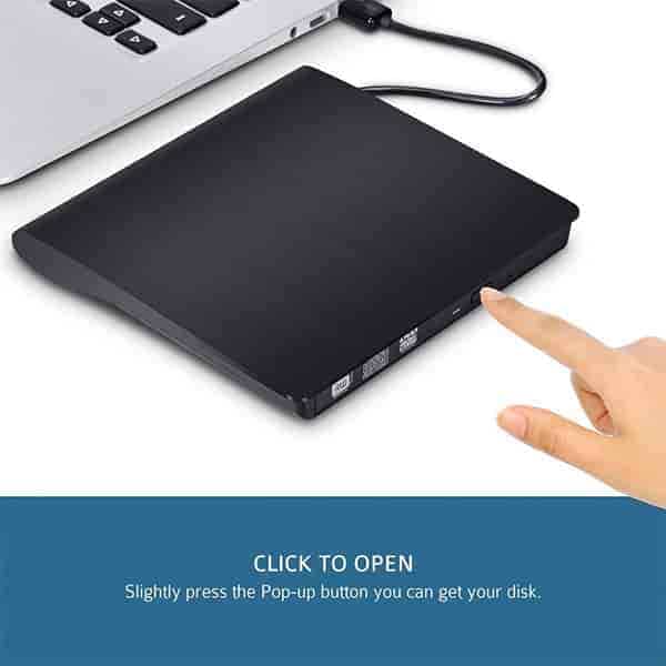 DVD رایتر اکسترنال Asus USB3 مدل POP Up mobile