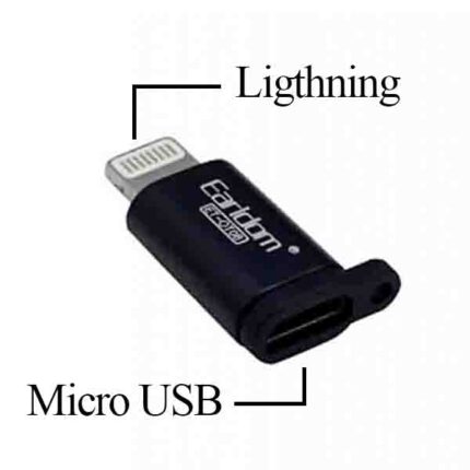 تبدیل Micro USB به Lightning مدل Earldom زنجیر دار
