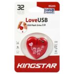 فلش مموری 32 گیگ کینگ استار مدل LOVE USB KS245
