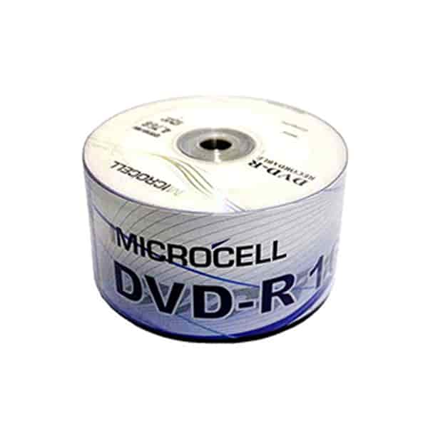 دی وی دی خام میکروسل مدل X50 بسته 50 عددی