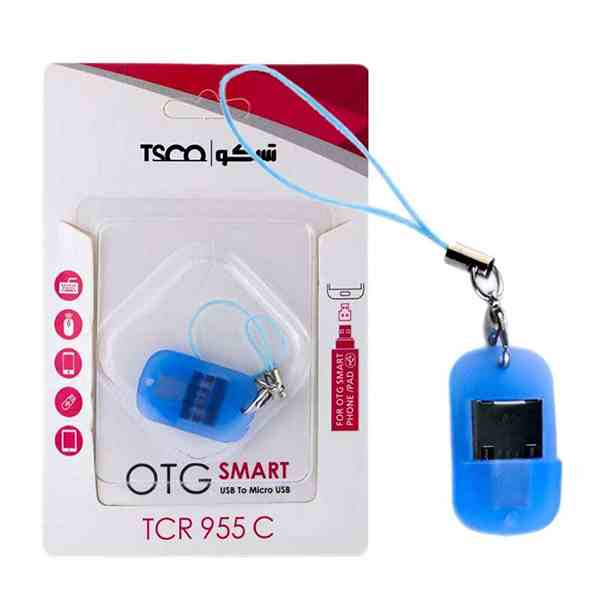 تبدیل OTG تسکو Micro USB To USB مدل TCR 955 C