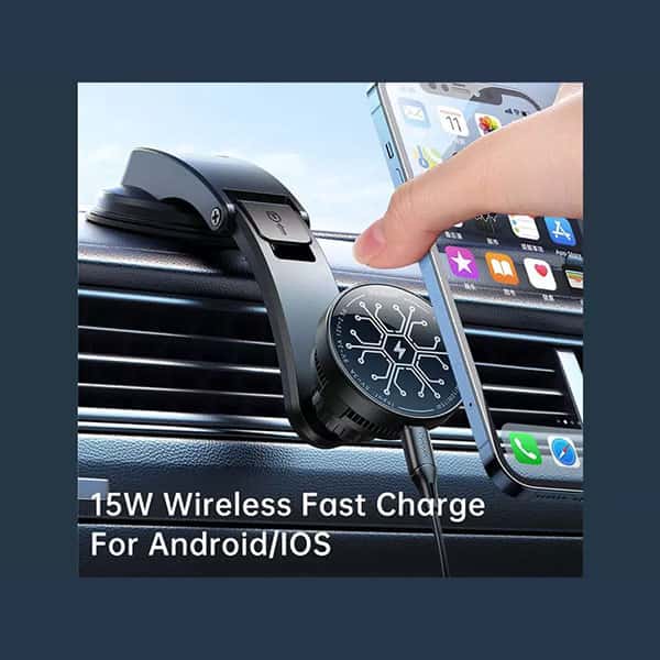 هولدر موبایل و شارژر بی سیم Mcdodo Ch-2130 wireless car charger