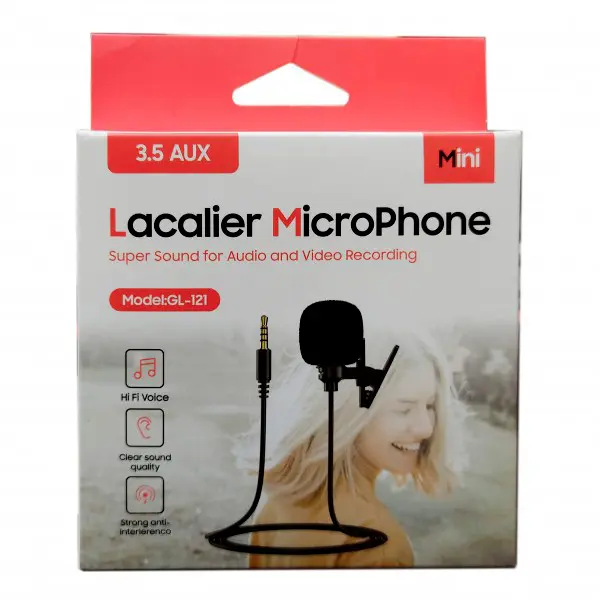 میکروفون یقه ای مخصوص موبایل لاکالیر مدل GL-121