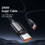 کابل فست شارژ Mcdodo CA-368 240W 5A PD3.1 Type-C To Type-C 1.2m Cable