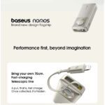 پاوربانک 20000mAh باسئوس Baseus Nomos PPLSC01-20 30W همراه با کابل لایتنینگ