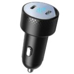 شارژر فندکی دو پورت 70 وات جویروم JOYROOM 70W Digital Display Car Charger JR-CCD02