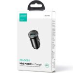 شارژر فندکی دوپورت 30 وات جویروم Joyroom Mini Metal Fast Car Charger JR-CCN05