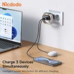 آداپتور دو پورت Mcdodo CH-3700 30W 2in1