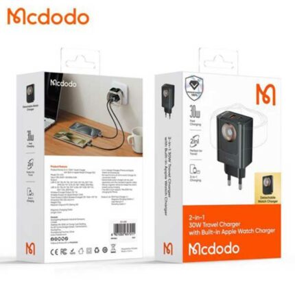 آداپتور دو پورت Mcdodo CH-3700 30W 2in1