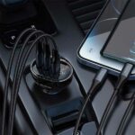 شارژر فندکی 3 پورت 128 وات مک دودو Mcdodo Digital Display Fast Car Charger CC-4450