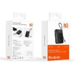 پاوربانک 22.5 وات 20000 همراه با کابل تایپ سی مک دودو Mcdodo Power Bank With Type-C Cable MC-372