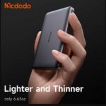 پاوربانک وایرلس 10000 مگنتی مک دودو Mcdodo MC-465 Metal Ultra Thin