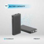 پاوربانک 22 وات 10000 با کابل تایپ سی جمع شونده پاورولوژی Powerology Power Bank PPBCHA71