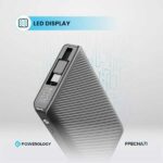 پاوربانک 22 وات 10000 با کابل تایپ سی جمع شونده پاورولوژی Powerology Power Bank PPBCHA71