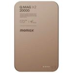 پاوربانک مگنتی 20000 مومکس Momax Q.Mag X2 Magnetic Wireless Power Bank