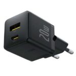 آداپتور شارژ دیواری 20 وات دو پورت بیسوس BASEUS Palm USB+Type-C Dual Port CCZC20UE