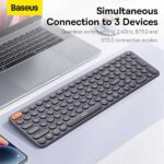 کیبورد وایرلس بیسوس Baseus K01B Wireless Tri-Mode Keyboard B00955504833