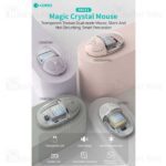 موس بی سیم دوحالته شارژی کوتسی Coteci Magic Crystal Dual Mode Mouse 84011