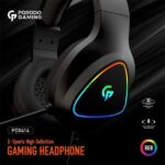 هدست گیمینگ پرودو Gaming Headphone HD Sound with RGB PDX414