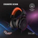 هدست گیمینگ سیمی پرودو Porodo Gaming PC RGB ENC Gaming Headphones pdx417