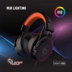 هدست گیمینگ سیمی پرودو Porodo Gaming PC RGB ENC Gaming Headphones pdx417