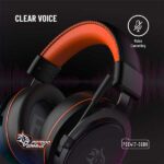 هدست گیمینگ سیمی پرودو Porodo Gaming PC RGB ENC Gaming Headphones pdx417