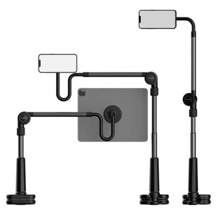 پایه نگه دارنده مگنتی موبایل Porodo Lazy Man Stand with Magnetic Suction PD-LMGS92