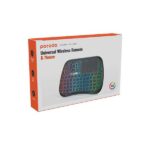 مینی کیبورد بی سیم همراه با تاچ پد پرودو Porodo Mini Wireless Keyboard Touch Combo MWKTC