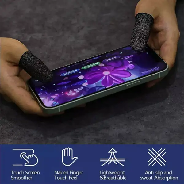 کاور تاچ انگشتی گیمینگ هوکو مدل Mobile Gaming Finger Sleeve GM4