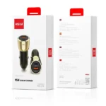 شارژر فندکی 95 وات هیسکا مدل HCC-318 دو پورت