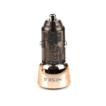 شارژر فندکی 95 وات هیسکا مدل HCC-318 دو پورت