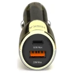 شارژر فندکی 95 وات هیسکا مدل HCC-318 دو پورت