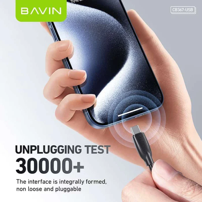 کابل شارژ تایپ سی 18 واتی بیوا مدل CB367