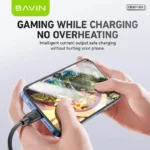 کابل شارژ 18 واتی تایپ سی بیوا مدل CB367