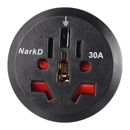 تبدیل سه به دو برق 30 آمپر Narkd مدل YH-005K