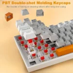 کیبورد مخصوص بازی ردراگون مدل Kitava K636 WGO-RGB