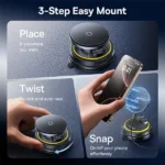 هولدر وایرلس مگنتی روداشبوردی بیسوس Baseus PrimeTrip VC2 Flex Magnetic Car Holder C0013F00