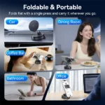 هولدر وایرلس مگنتی روداشبوردی بیسوس Baseus PrimeTrip VC2 Flex Magnetic Car Holder C0013F00