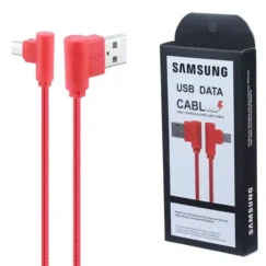 کابل میکرو یو اس بی 90 درجه سامسونگ های کپی طول 1 متر