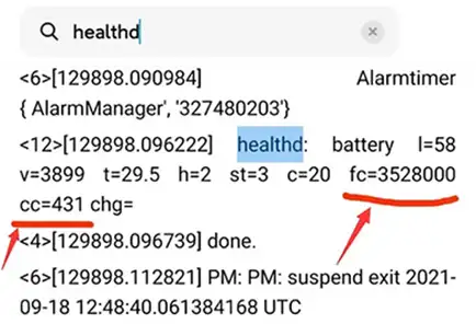 مشاهده سلامت باتری شیائومی از طریق Bug Report