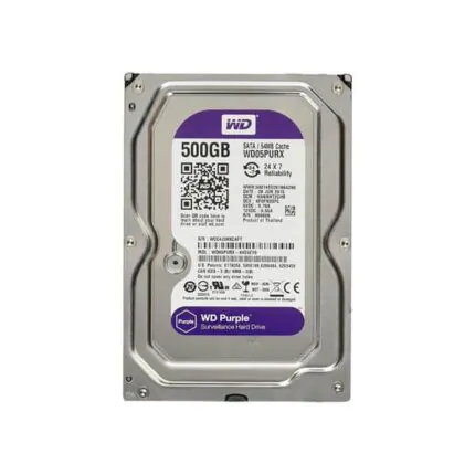 هارد دیسک اینترنال 500 گیگ بنفش وسترن دیجیتال مدل WD05PURX