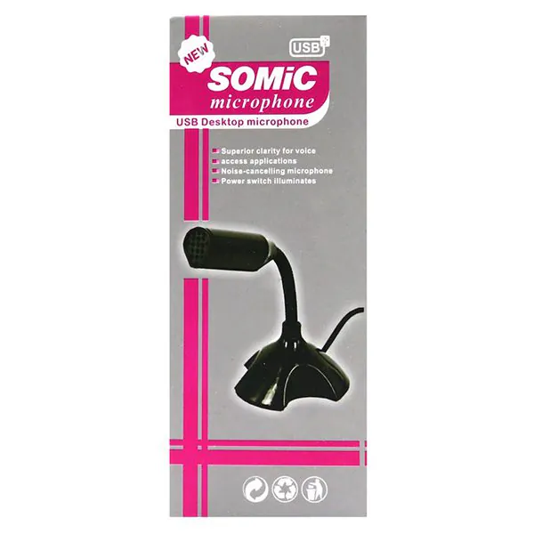 میکروفون رومیزی Somic (رابط USB)