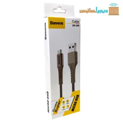 کابل شارژ میکرو یو اس بی باسئوس مدل BS-200