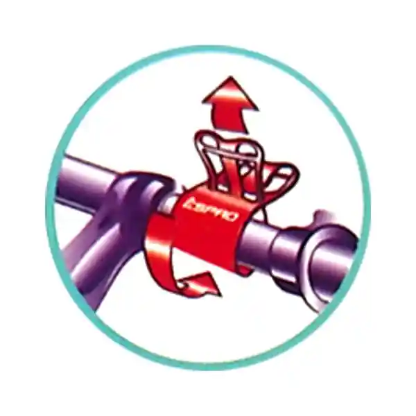 هولدر سیلیکونی موبایل دوچرخه ESPAD