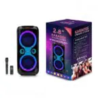 اسپیکر بلوتوثی و قابل حملKaraoke Yb-2801 + میکروفون بی سیم
