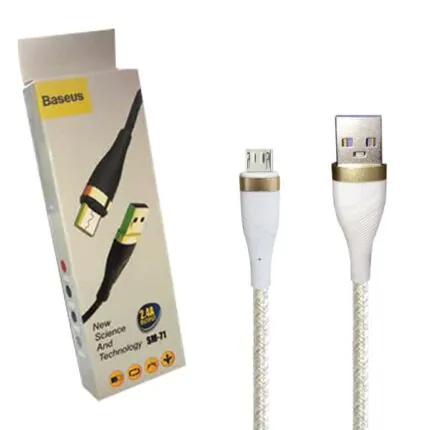 کابل شارژ میکرو USB باسئوس مدل SM-71