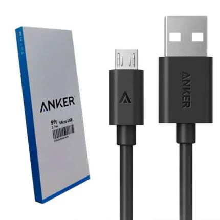 کابل شارژ Micro USB انکر 2.7 متر