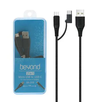 کابل دوسر فست شارژ بیاند مدل BA-319
