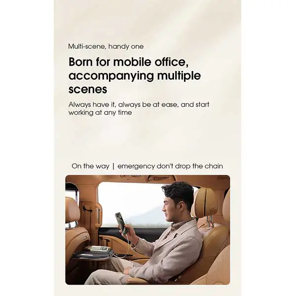 پاوربانک 20000mAh باسئوس Baseus Nomos PPLSC01-20 30W همراه با کابل لایتنینگ